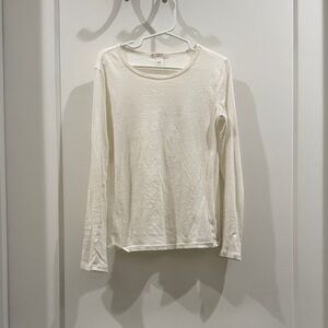 Crewcuts Ivory Long Sleeve Tee